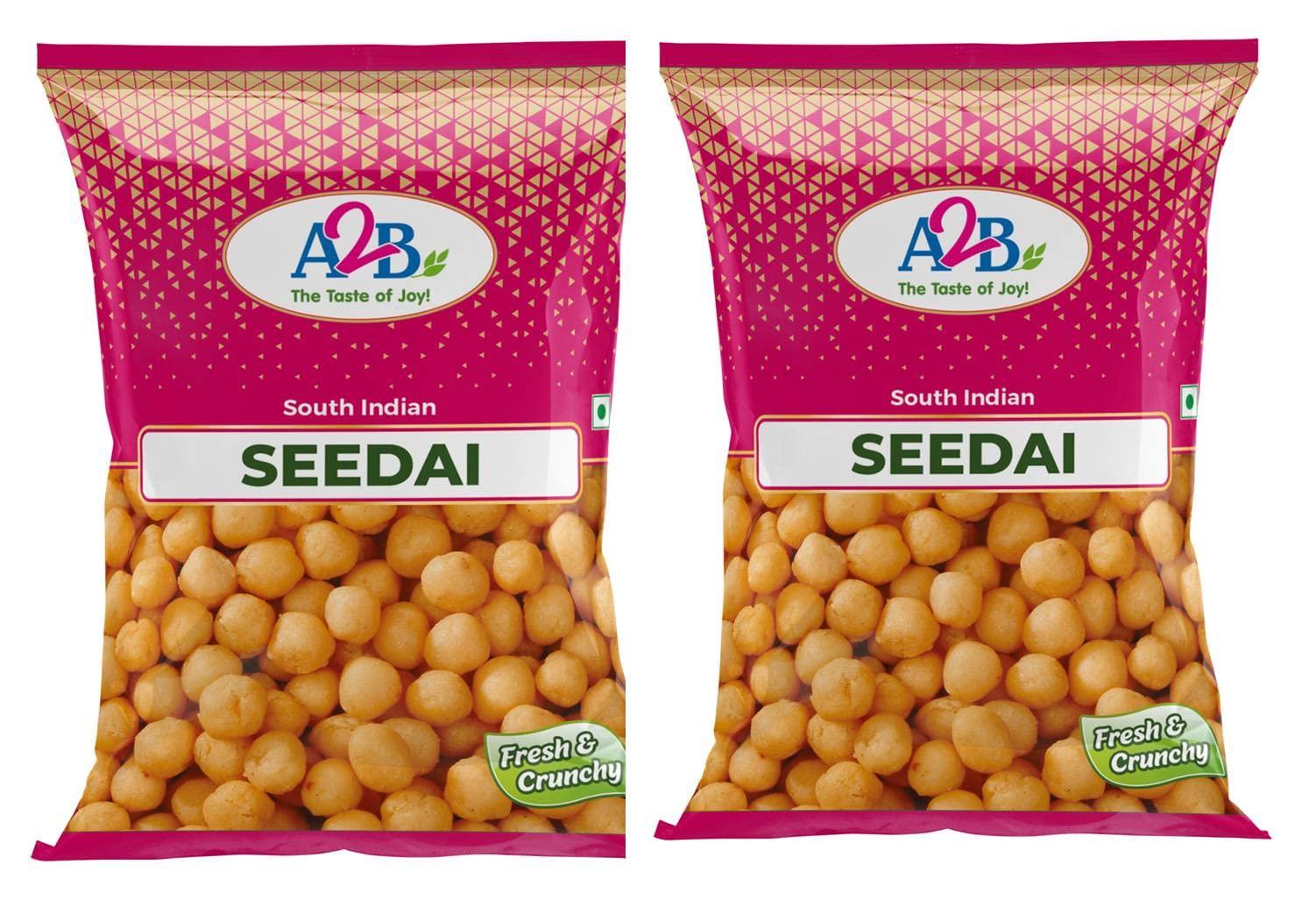 A2B A2B Snacks Seedai (Pack of 2*200gm)