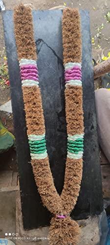 Generic Vetiver Malai 1 Feet,2 Feet,3 Feet,4 Feet,5 Feet etc Malai-Count 1 (1 Feet, Sandle)