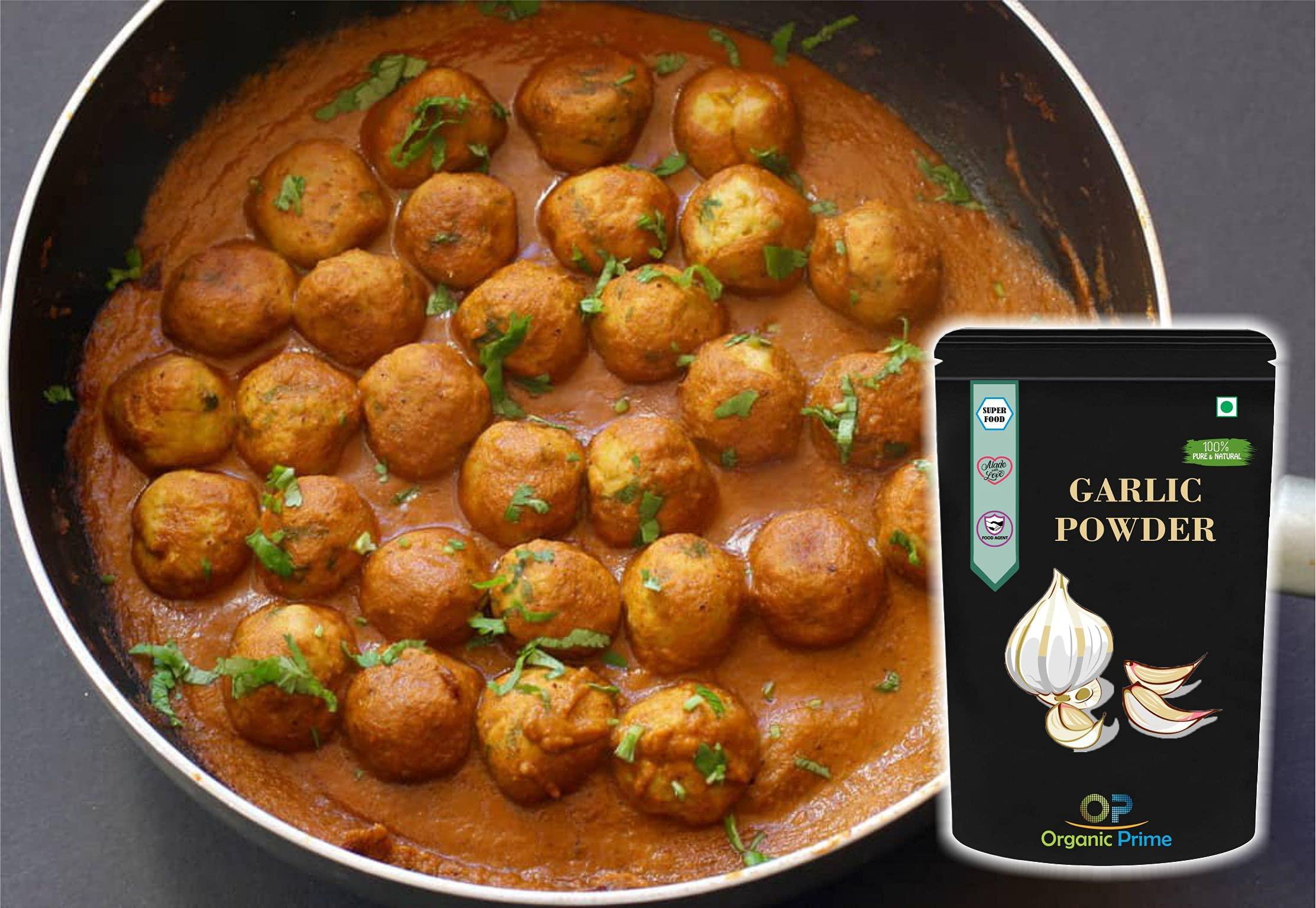 Organic Prime Organic Prime Pack of 3 - Red Onion Powder 500 GM , Garlic Powder 500 GM & Ginger Powder 500 GM Super Saver Combo Pack