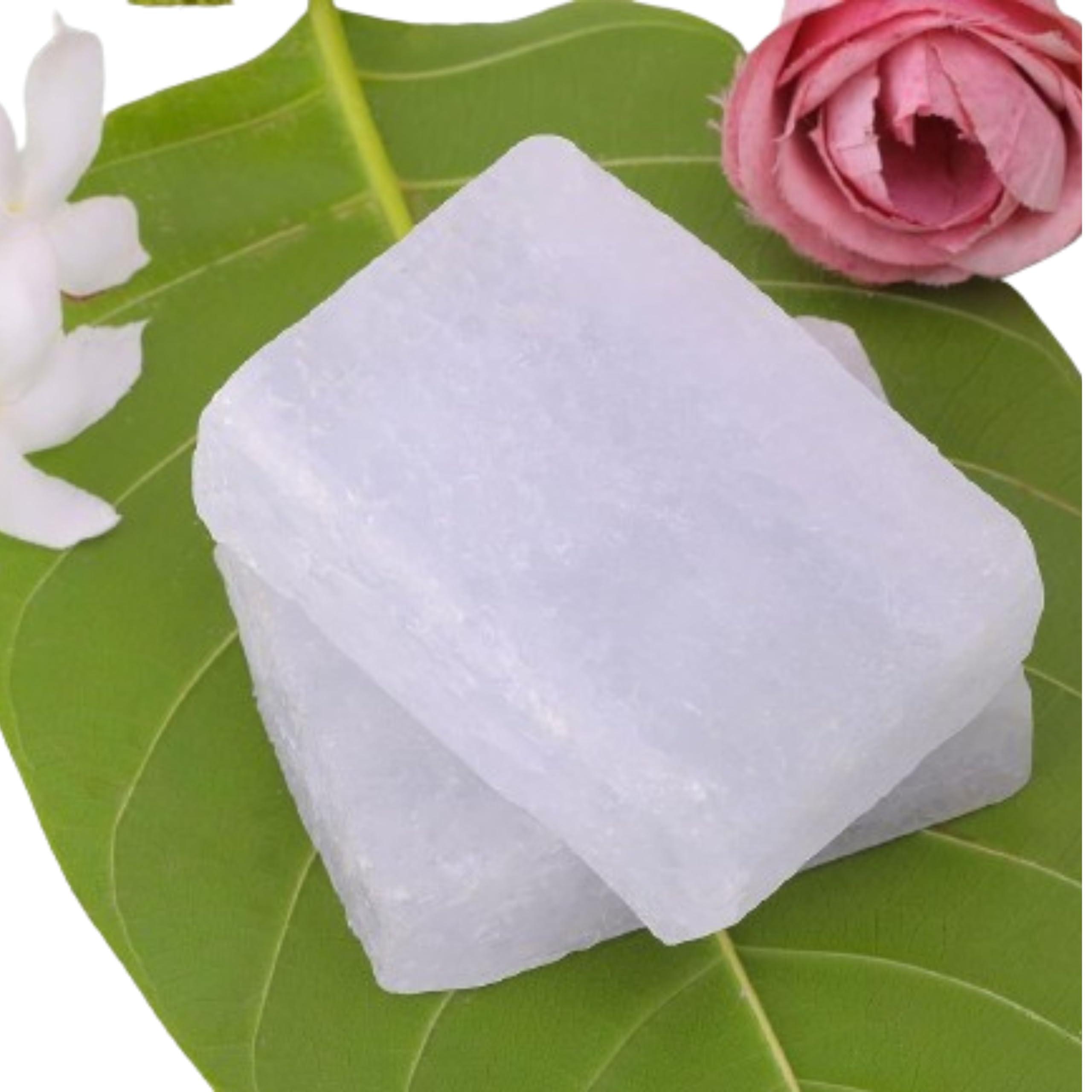 BVNM BVNM Natural Alum Whole Phitkari Piece (100 g x 2 Blocks) Primium Quality Alum for use after shaving Pack of 1