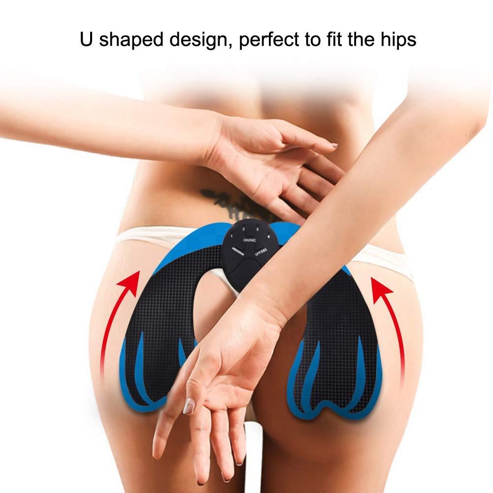 Tonysa Buttock Massager, U Shaped Design Massage Pad, 6 Levels Working Intensity for Self-Training Home
