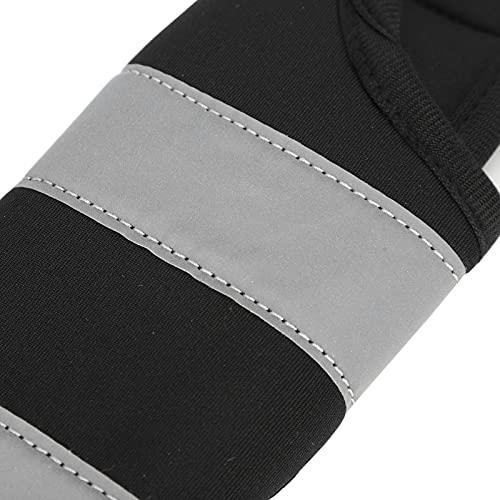 HUI Pet Elbow Support Wrap, Dog Elbow Brace Surgical Joint Protection Recovery Dog Elbow Protector Leg Brace Sleeve for Walking Support(M, Black)