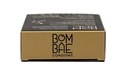 BOMBAE BOMBAE condoms French Vanilla Ultra Thin, Pack of 6 condoms for men family pack flavour Combo Pack of 6 (10 pieces per pack) 60 condom combo pack offer men