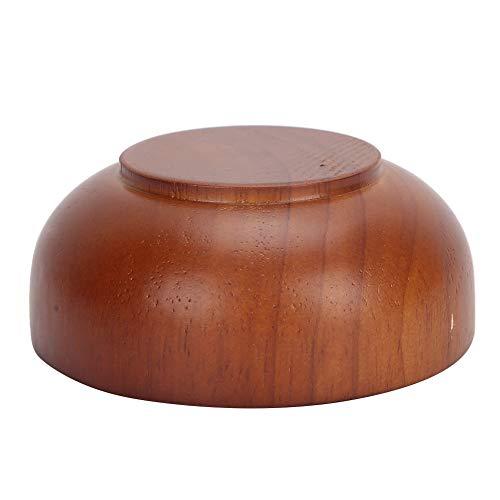 Socialme Shaving Bowl, Rubber Wood 3.7 x 1.7in Shaving Bowl, Easy to Operate Wooden Easy to Clean Man for Shaving