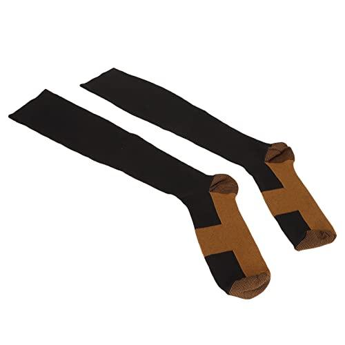 BUCS Diabetic Socks, Compression Socks Copper Fiber Soft for Diabetic for Varicosity (L/XL)