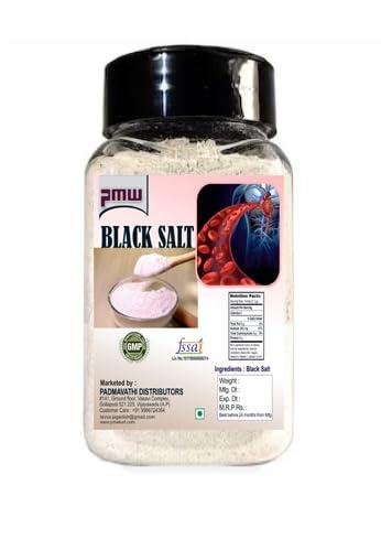 Pmw Pmw - Grade A Quality - Fine Black Salt Powder - Kala Namak Powder - 500 Grams