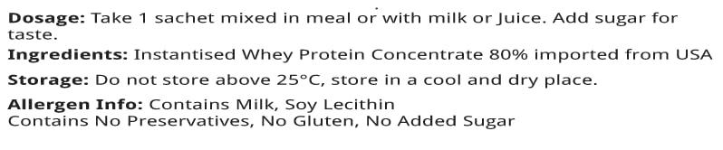 nature's velvet nature's velvet Whey Protein for Fitness and Strength (30 g) Pack of 5