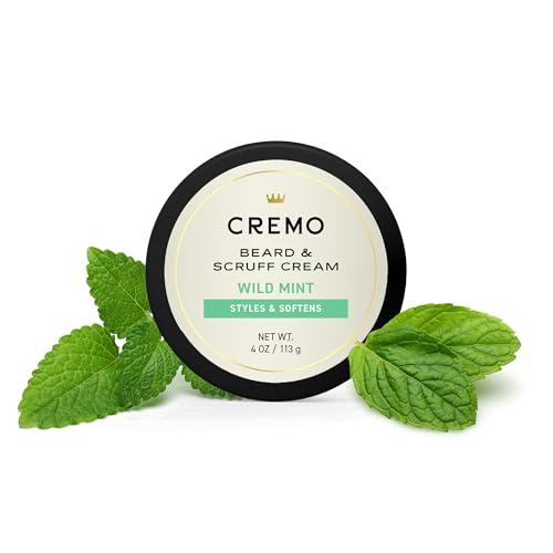 Cremo Cremo Beard & Scruff Cream, Astonishingly Superior, Best for all Lengths of Facial Hair, 4 oz Can