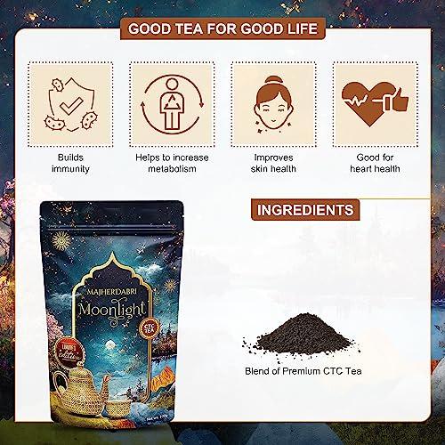DABRI DABRI Moonlight Ctc Tea, 300 Grams (Pack Of 3, 100 Grams Each), Chai Tea