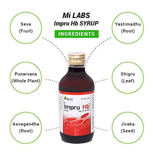 Mi LABS Mi LABS Impru Hb Syrup- 200ml ( Pack of 2 )