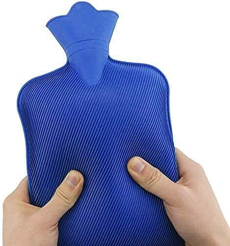 BCARE BCARE Bpa Free Rubber Hot Water Bags For Pain Relief Non-Electrical Heating Gel Pad Hot Air Bag For Joint Shoulder Pain Heat Pack, Set of 1 (Blue)
