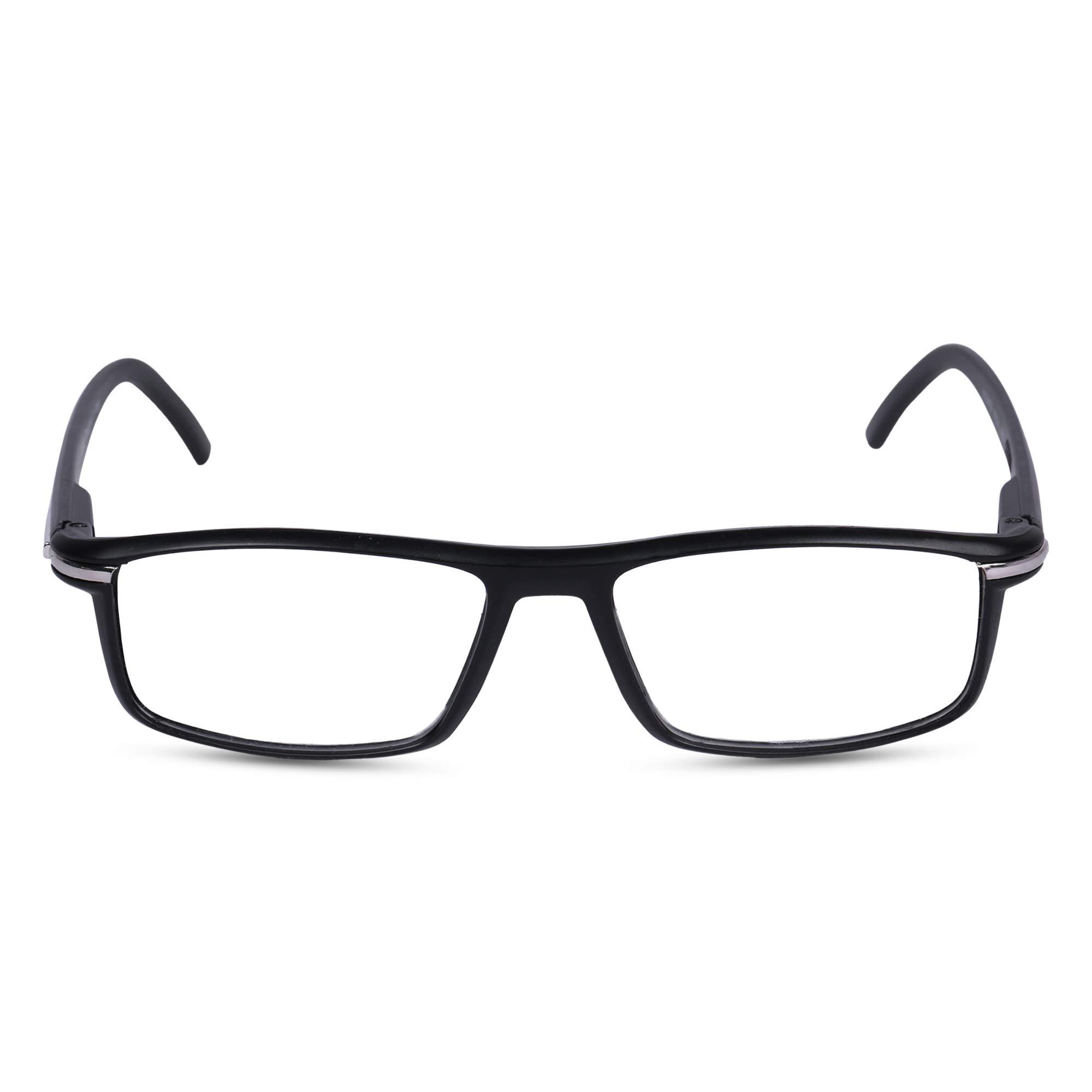 FREDDY Freddy Full Rim Reading Glasses For Men And Women (Black, 2.75)
