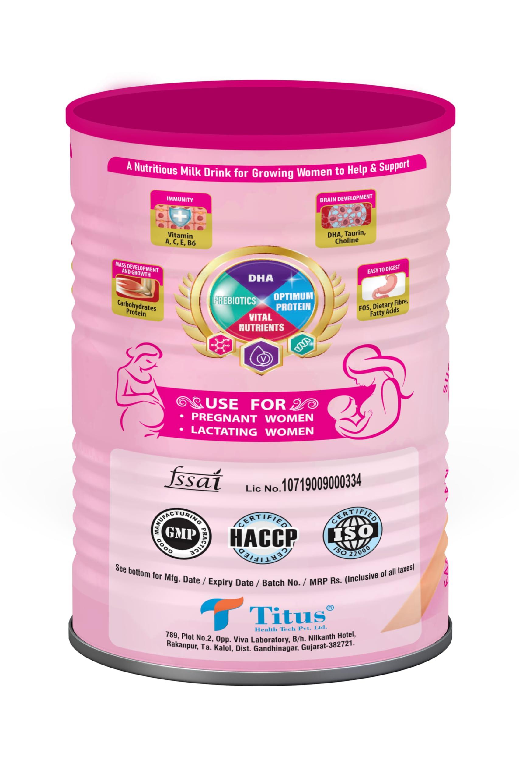 Proshake ProShake Mom 200gm | Health and Nutrition Drink for Pregnent and Lactating Women, Chocolate Flavor, Pack of 200 gm, Tin