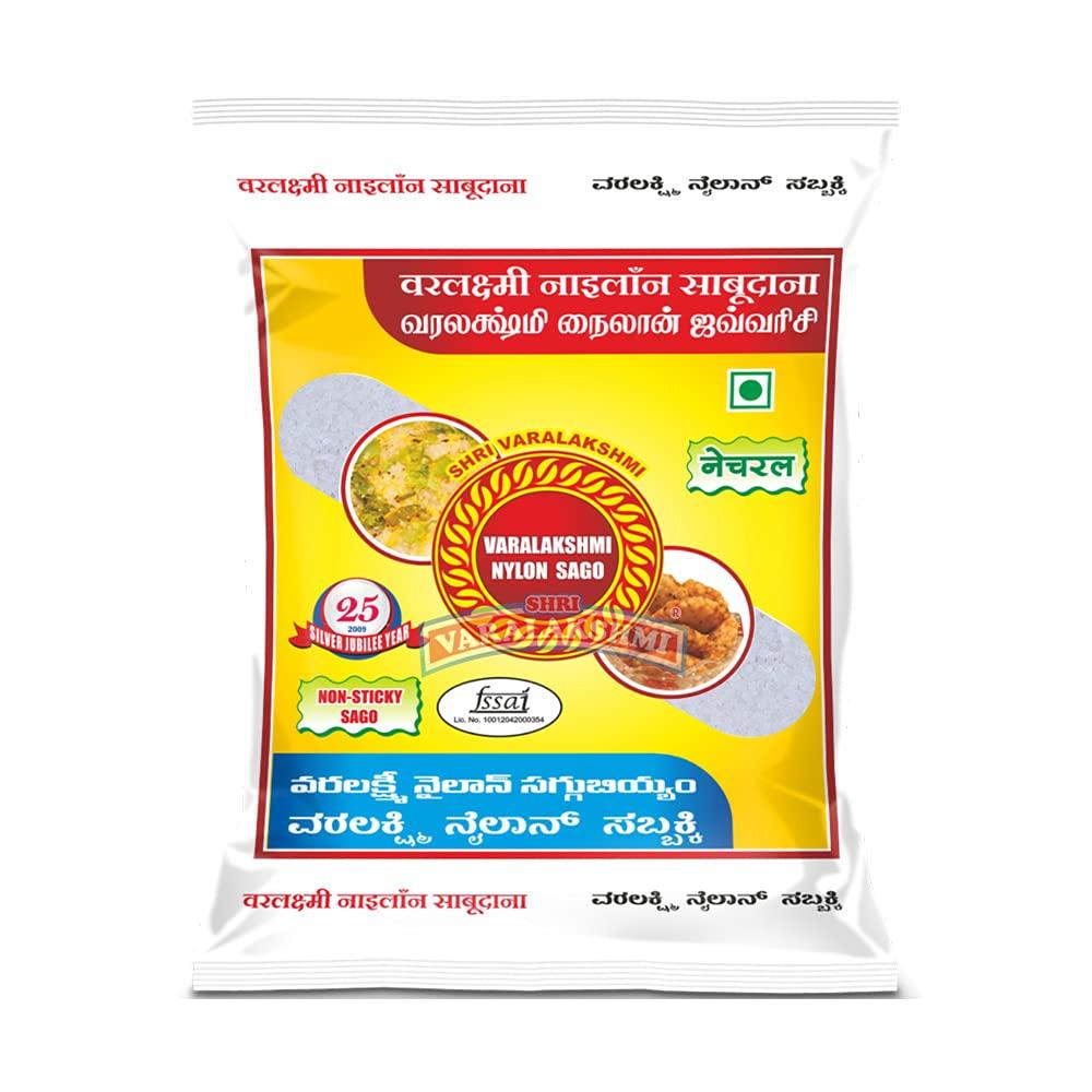 Shri Varalakshmi Shri Varalakshmi Varalakshmi Nylon Sago (Sabudana) - 500 Gm