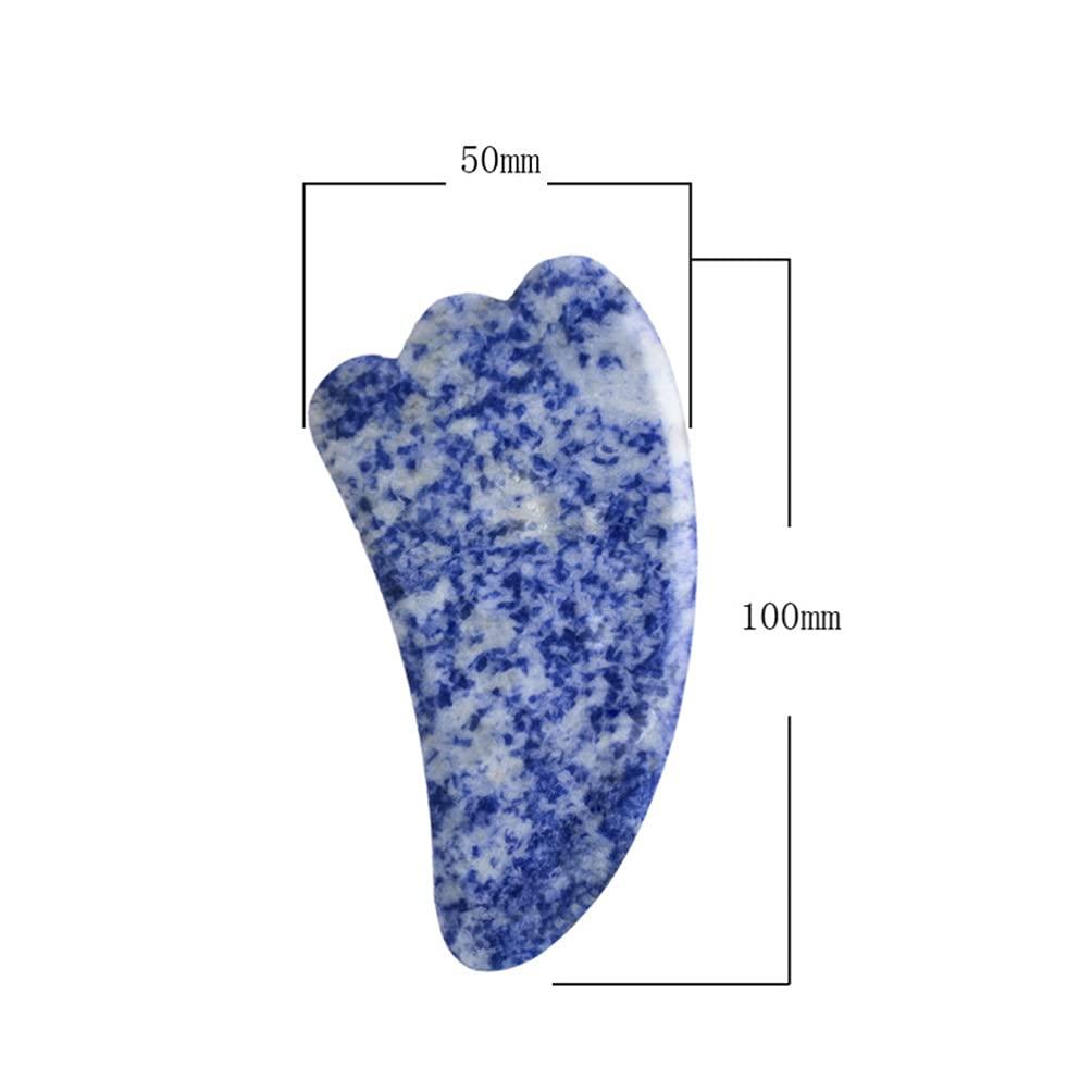 FOMIYES FOMIYES Jade Face Massager Jade Scraping Massage Quartz Face Massage Tool Anti- Aging Skincare Board for Face Body SPA Acupuncture Treatment Facial Lifting Tightening