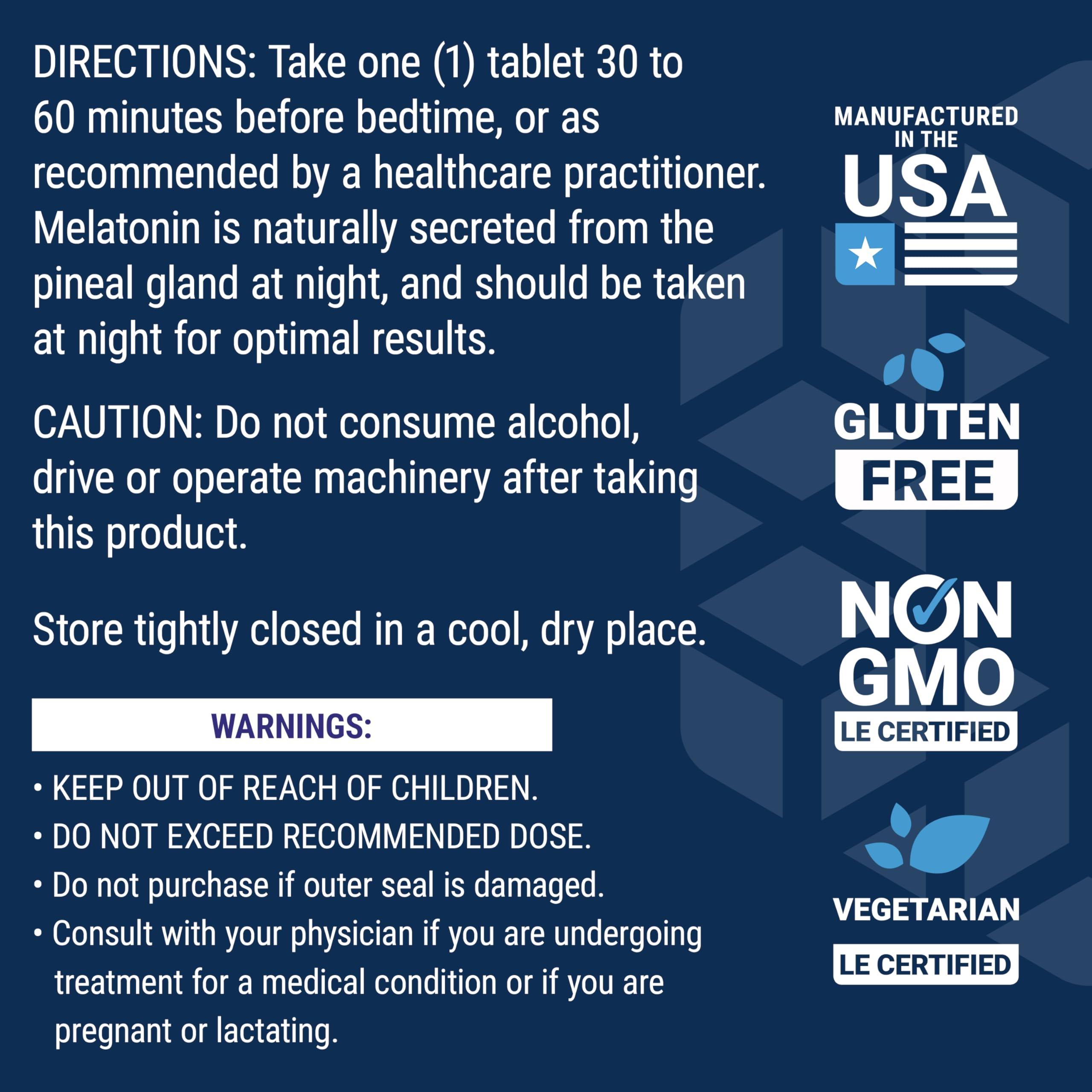 Life Extension Life Extension Melatonin Time Released Vegetarian Tablets 300 mcg 100 Count