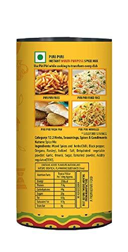 KEYA Keya Oregano(Freeze Dried), Pizza/pasta Seasoning, Imported Herb Sprinkler 10gm & Keya Piri Piri | Exotic Spices Mix 80gm | Sprinkle It On Anything, 100% Organic