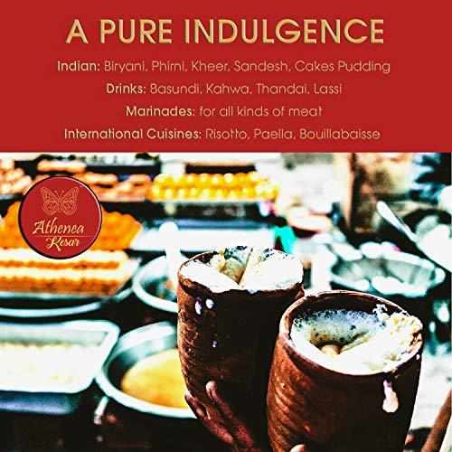 Athenea Athenea Kesar - Pure Saffron Threads from Afghanistan | A++ Grade | No Added Preservatives | Intense Aroma and Flavour | 1gm