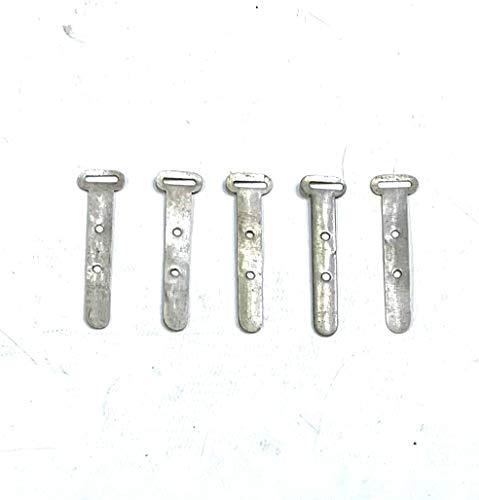 Litost Litost® Aluminium/Buckle/TIN/Joint - Cable Clips Without Nails 50 MM = Pack of 5 PKT