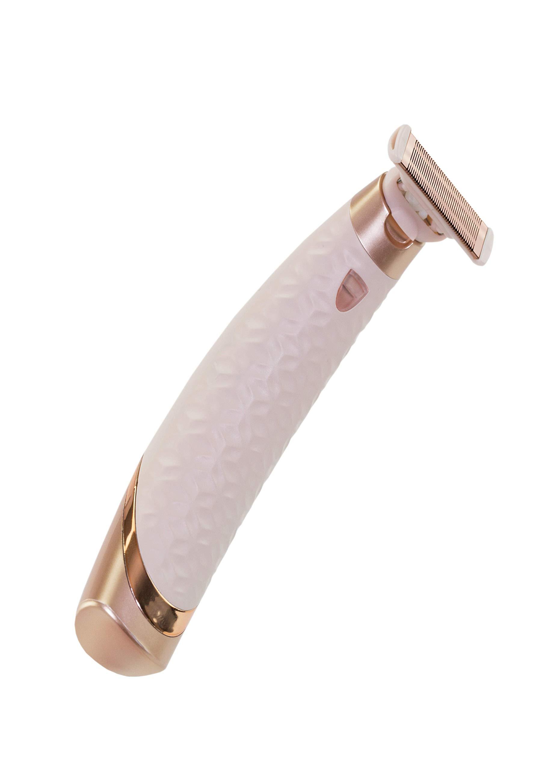 Finishing Touch Flawless Finishing Touch Flawless Nu Razor Electric Shaver With Hypoallergenic 18K Gold Plated Shaving Heads - Rechargeable