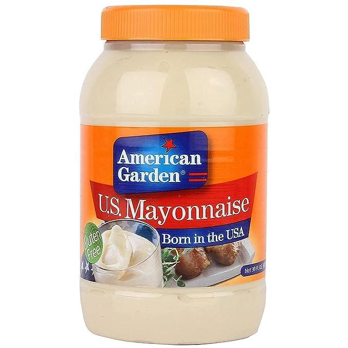 Generic American Garden U.S. Mayonnaise the Quality in Its Segment With an Authentic American Recipe Makes Perfectly Rich and Creamy Taste 887ml