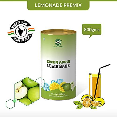 The Tea Planet The Tea Planet Green Apple Lemonade Premix to be added with Water/Soda/Ice Cubes - 800 gm