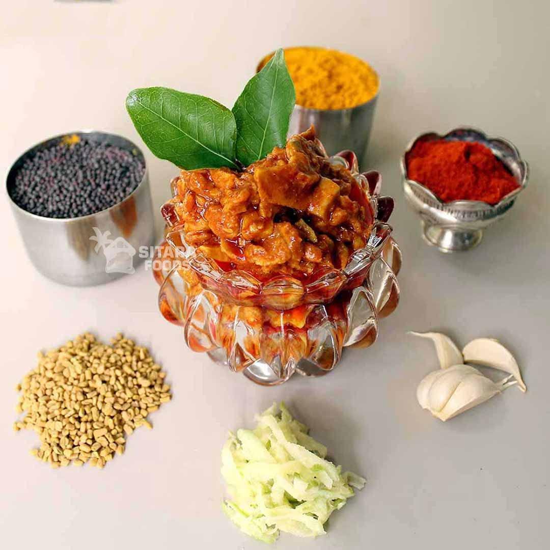 SITARA FOODS Sitara Foods Mango Thokku Grated Mango Pickle Aam Achar Home Made 1000 Grams Pack