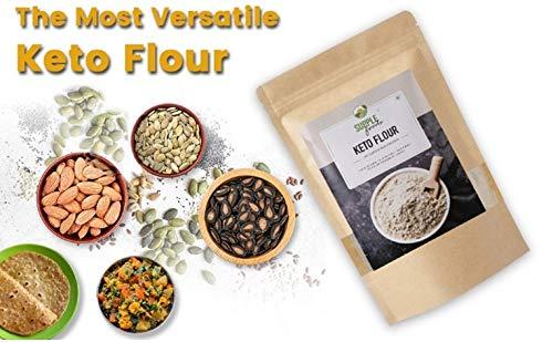 SUPPLE foods SUPPLE foods Keto Flour - Healthy Low Carb Flour, Low Gi, High Protein, Gluten Free / Wheat Free Keto Atta - 900g (Use Keto Aata To Make Rotis, Keto Bread)