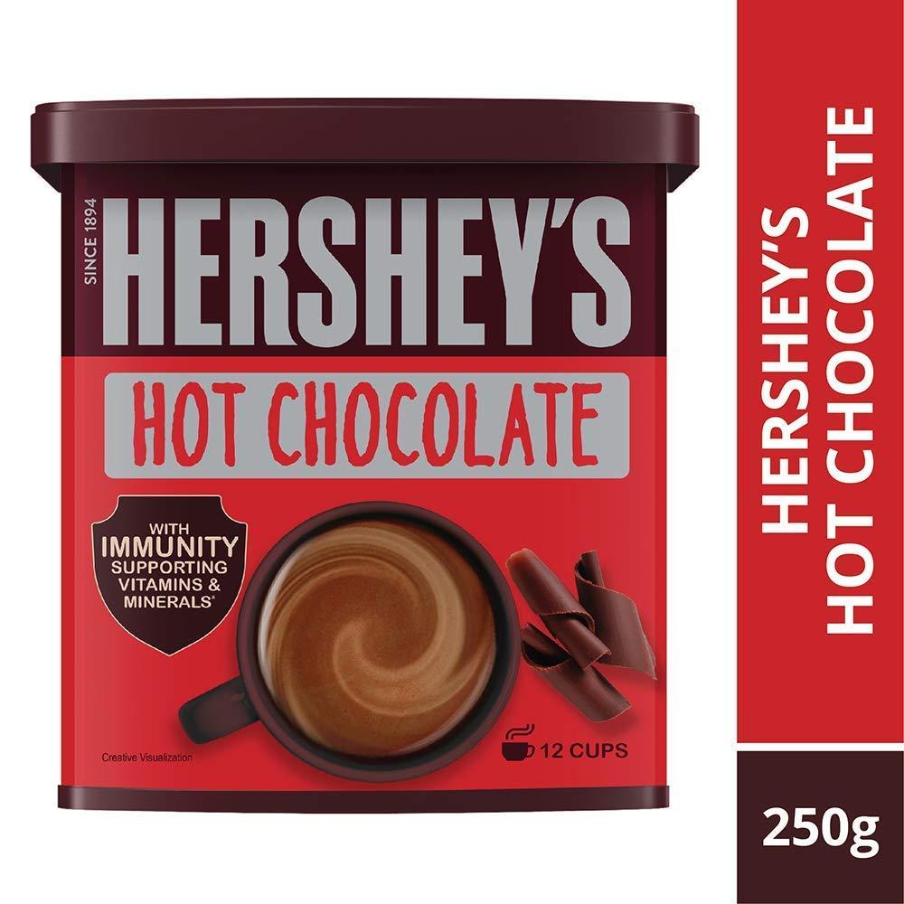 HERSHEYS HERSHEYS Hot Chocolate Drink Powder Mix, with Immunity Supporting Vitamins and Minerals
