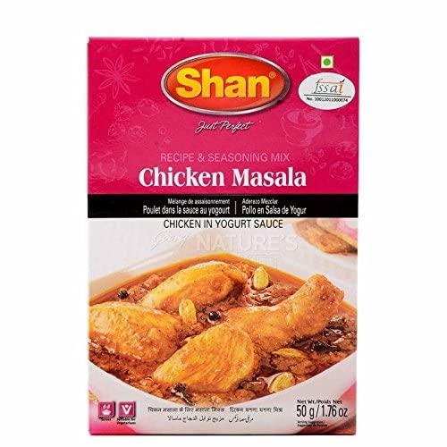 Shans Shan Chicken Masala, 1.76 oz  50 g, 8 Pack