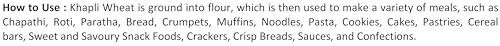 Generic The SouthWest | Khapli Wheat Flour | Emmer Long Wheat Flour | Khapli Gehu Atta | Samba | Javegodi | Sadaka | Podi | Pindi | Powder