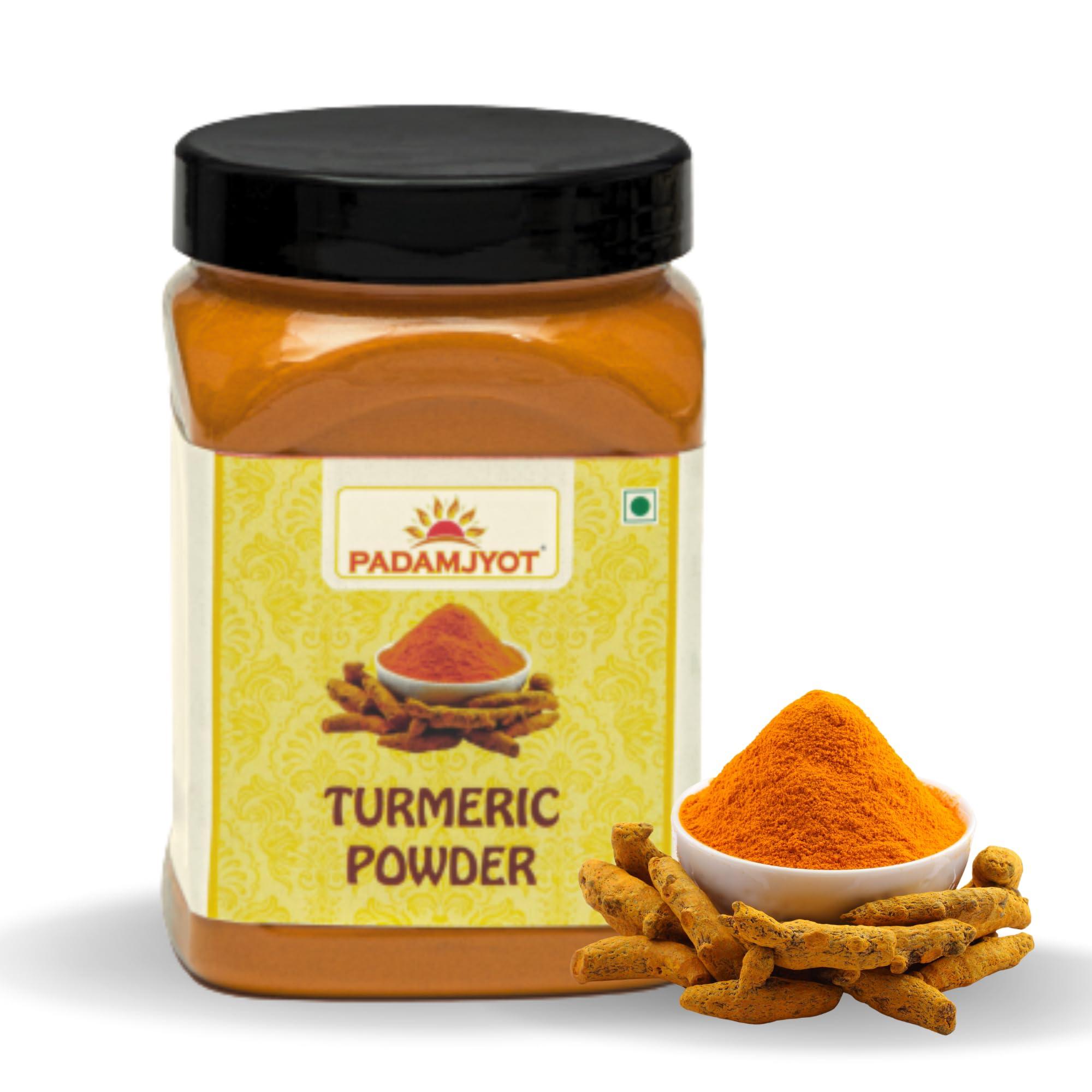 PADAMJYOT PADAMJYOT Turmeric Powder | Haldi Powder | Kurkum Powder | Curcuma Powder | Manjal Powder | Arishina Powder | Haladi Powder | Pasupu Podi | High Curcumin Turmeric Powder | Stonegrinded Haldi Powder | Pure Haldi