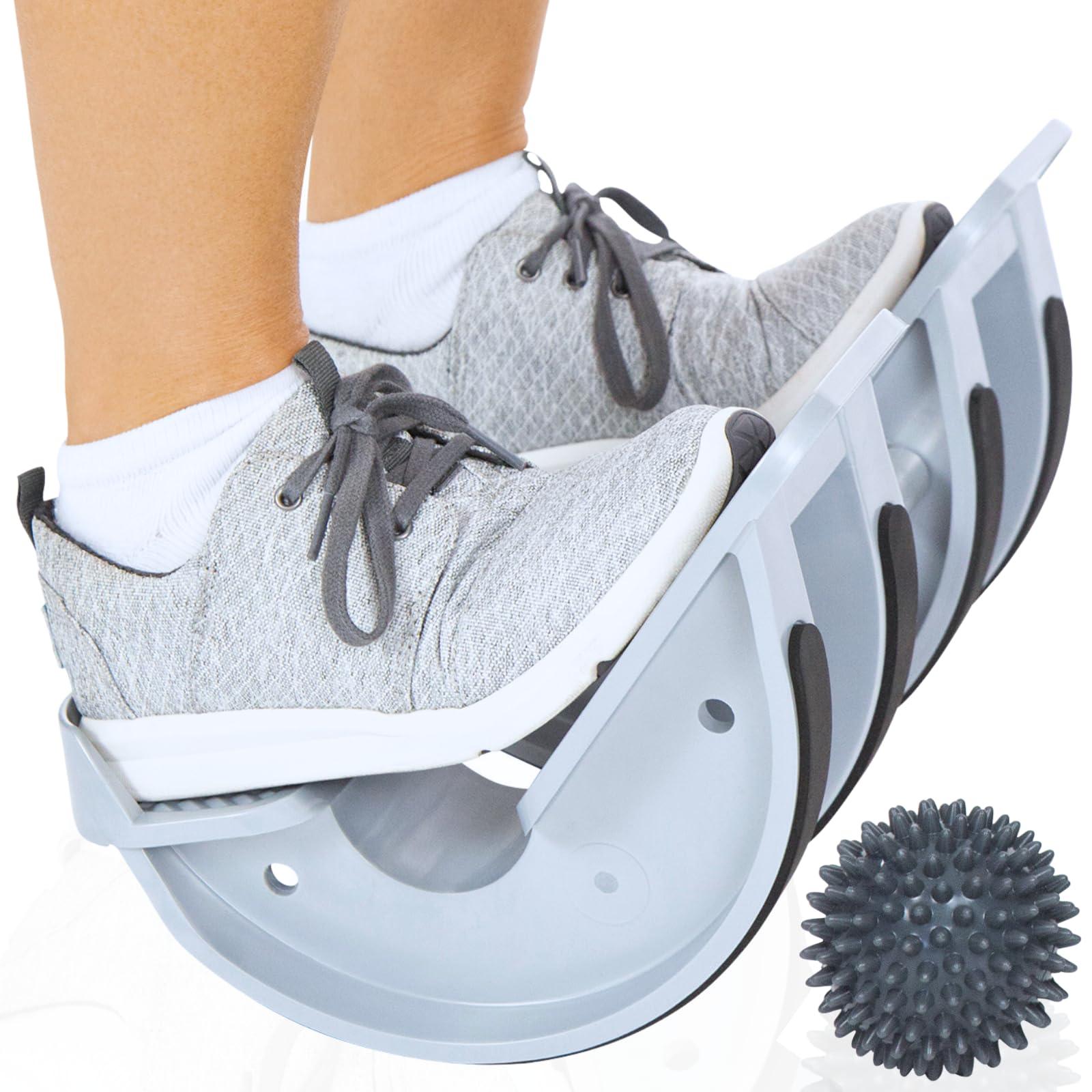 VIVE Vive Foot Rocker (Pair) - Calf Stretcher for Achilles Tendinitis, Heel, Feet, Shin Splint, Plantar Fasciitis Pain Relief - Stretches Strained Leg Muscle - Ankle Flexibility Wedge - Left & Right Leg