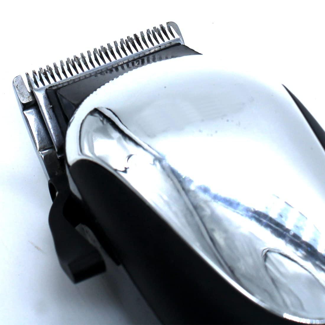 QGS QGS Men\'s KMEY Waterproof Professional Big Corded Beard Mustache Hair Trimmer High Power Hair Clipper Electric Razor Multicolor (0.8mm to 12mm Trimming Range) (6 Month Warranty) 105