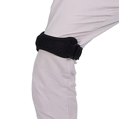 Fabater Patella Knee Strap, Knee Support Strap Brace Adjustable Size for Running for Mountaineering for Basketball