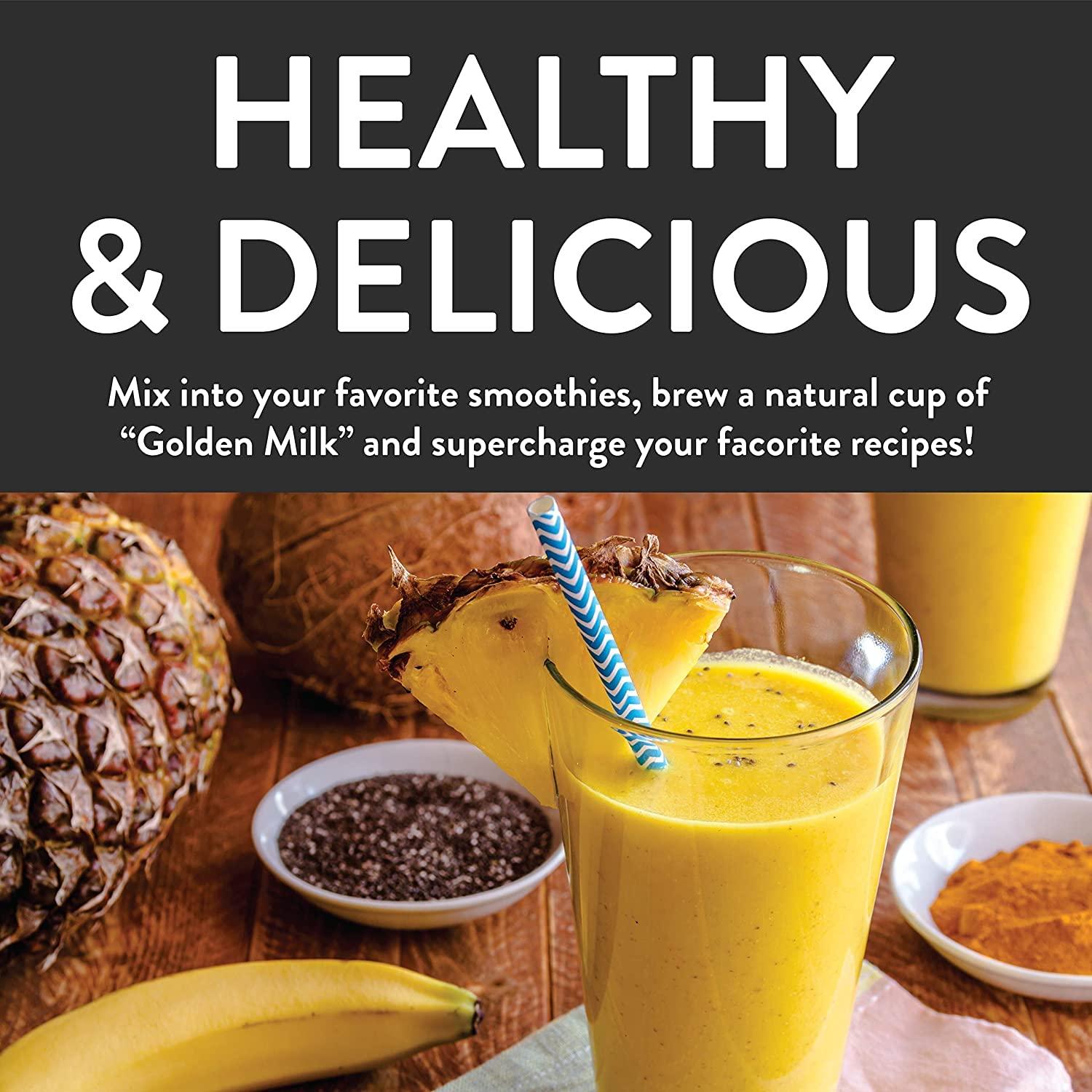 Malowal Malowal? Turmeric Powder Organic Pure Hand Pounded Haldi Powder Gluten Free Indian Spice High Curcumin Content - 450g (Pack of 1))