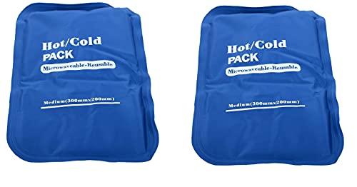 Ignite Ignite Mediplus Hot & Cold Pack, Pain Relief Therapy For Back Shoulder, Neck, Waist Pain Relief Gel Pack Medium Size -(260 Mm*125 Mm) Pack Of 2