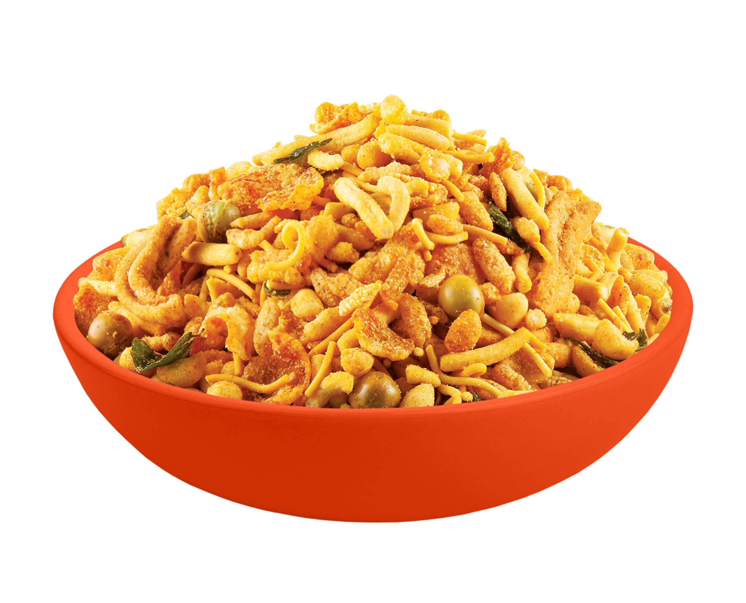 Aakash Namkeen Aakash Namkeen Tikha Mitha Mixture | The sweet and Spicy Mixture | Exotic Flavors | Healthy Indian Snacks | 600 Gm | (Pack of 3), 200 Gm Each.