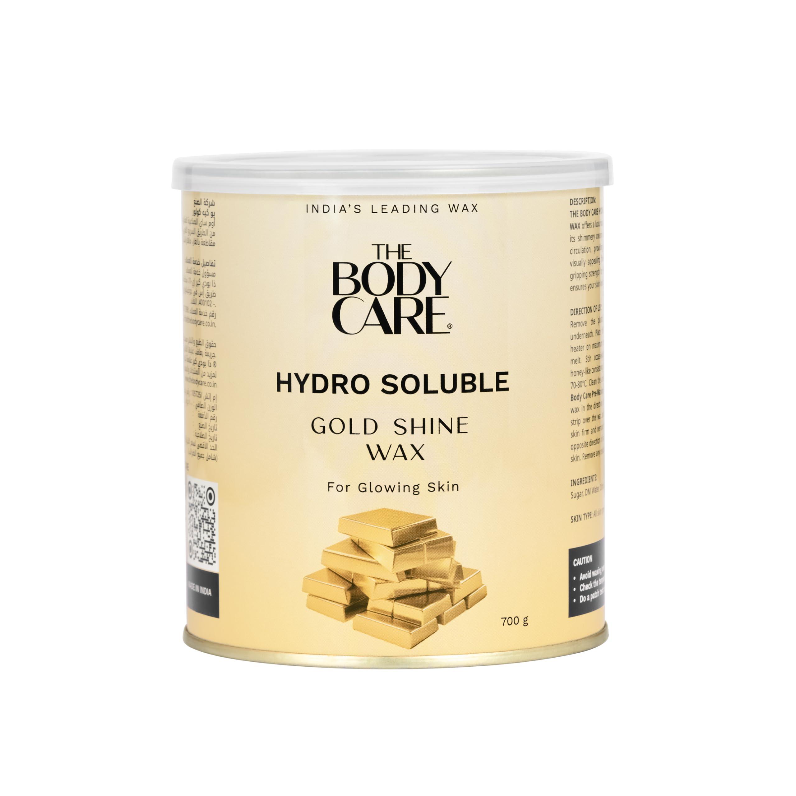 BODYCARE The Body Care Chocolate Wax - 600g & Gold Shine Wax - 700g | Combo Pack | Rich and Radiant Hair Removal