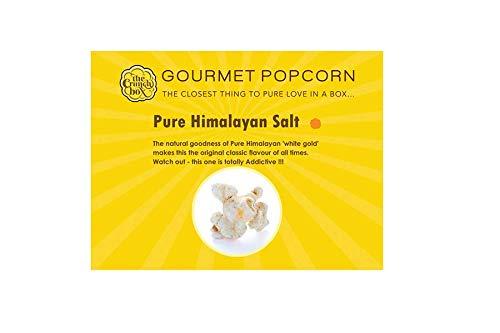 The Crunch Box The Crunch Box presents Pure Himalayan Salt Popcorn | Healthy Vegetarian Snacking for all Age |175gms | Popcorn for Every Occassion | Gluten Free