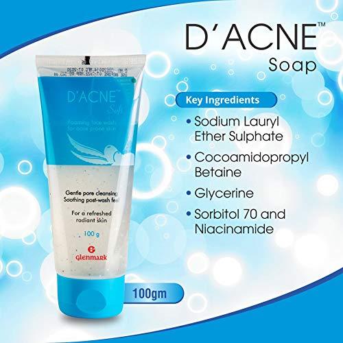 D Acne D ACNE SOFT - Tube of 100g Foaming Facewash