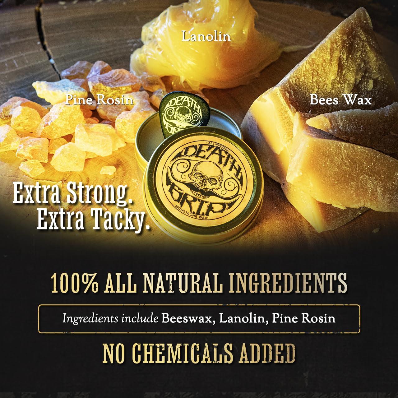 The Vintage Beard Company Death Grip Moustache Wax