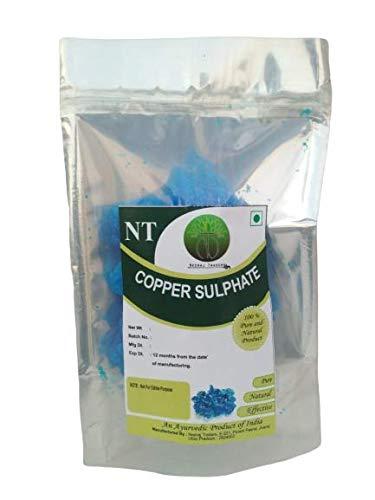 NEERAJ NEERAJ - Copper Sulphate Small Crystals - Miletottam- Neela Thotha - Tutiya - Tutia -Nila Tota - 100 Gm