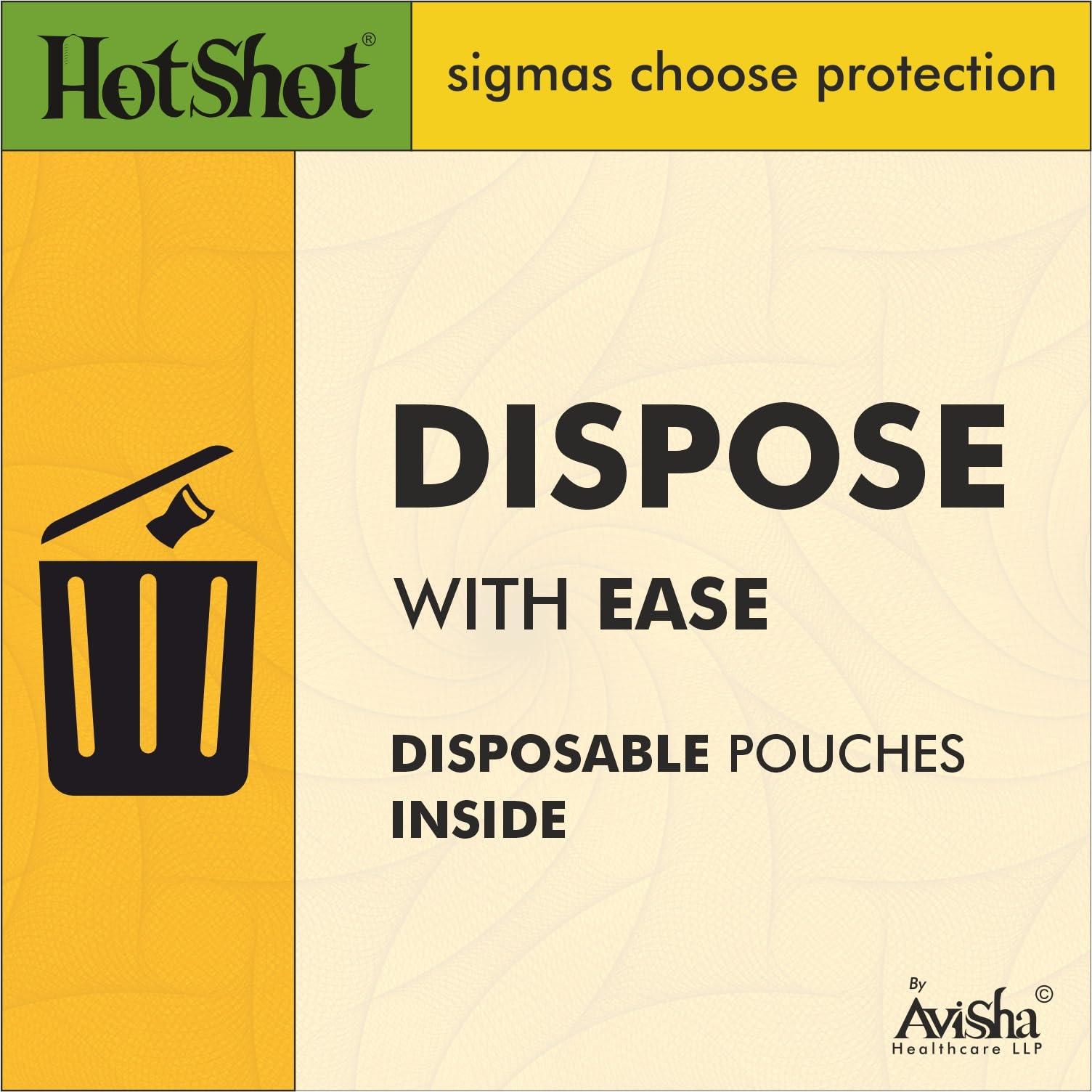 HOT SHOT HOT SHOT Banana Flavored Condom for Men -10 Count