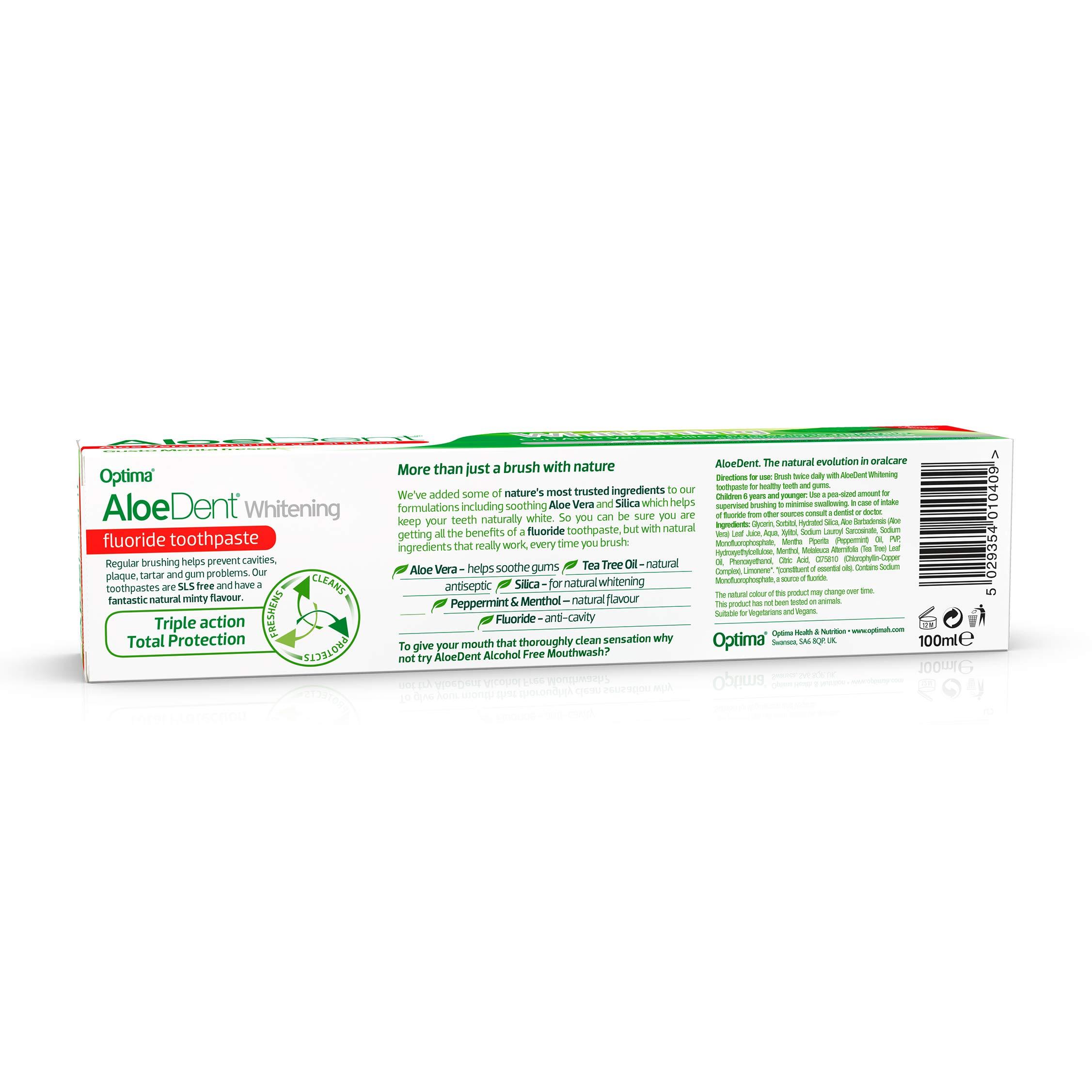Aloe Dent AloeDent Whitening Alow Vera Fluoride Toothpaste 100ml by Aloe Dent