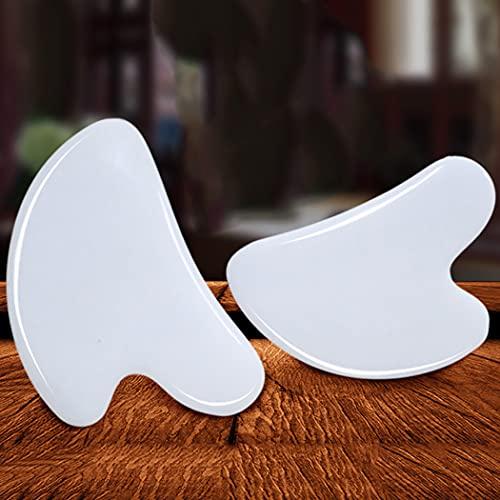 Anjetan Anjetan Gua Sha Facial Tool Crystal Professional Small Household Heart Shape Scraping Massage Tool Gua Sha Massager Treatment Comfortable Tool