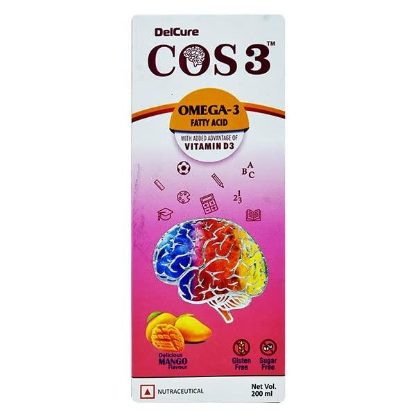 COS 3 COS 3 Syrup With Vitamin D3 - 200 Ml, Pack Of 1