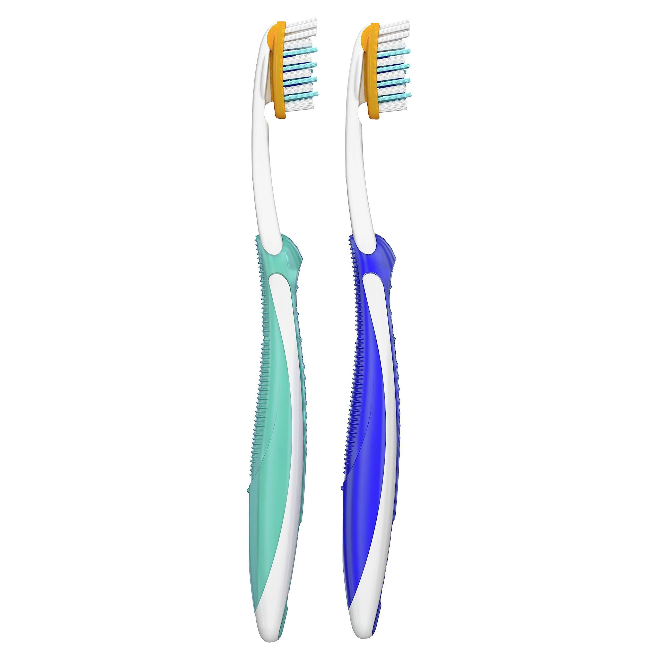 Oral B Oral B Adult Pro-Health Clinical Pro-Flex Soft Manual Toothbrush 2 Count, Multicolor