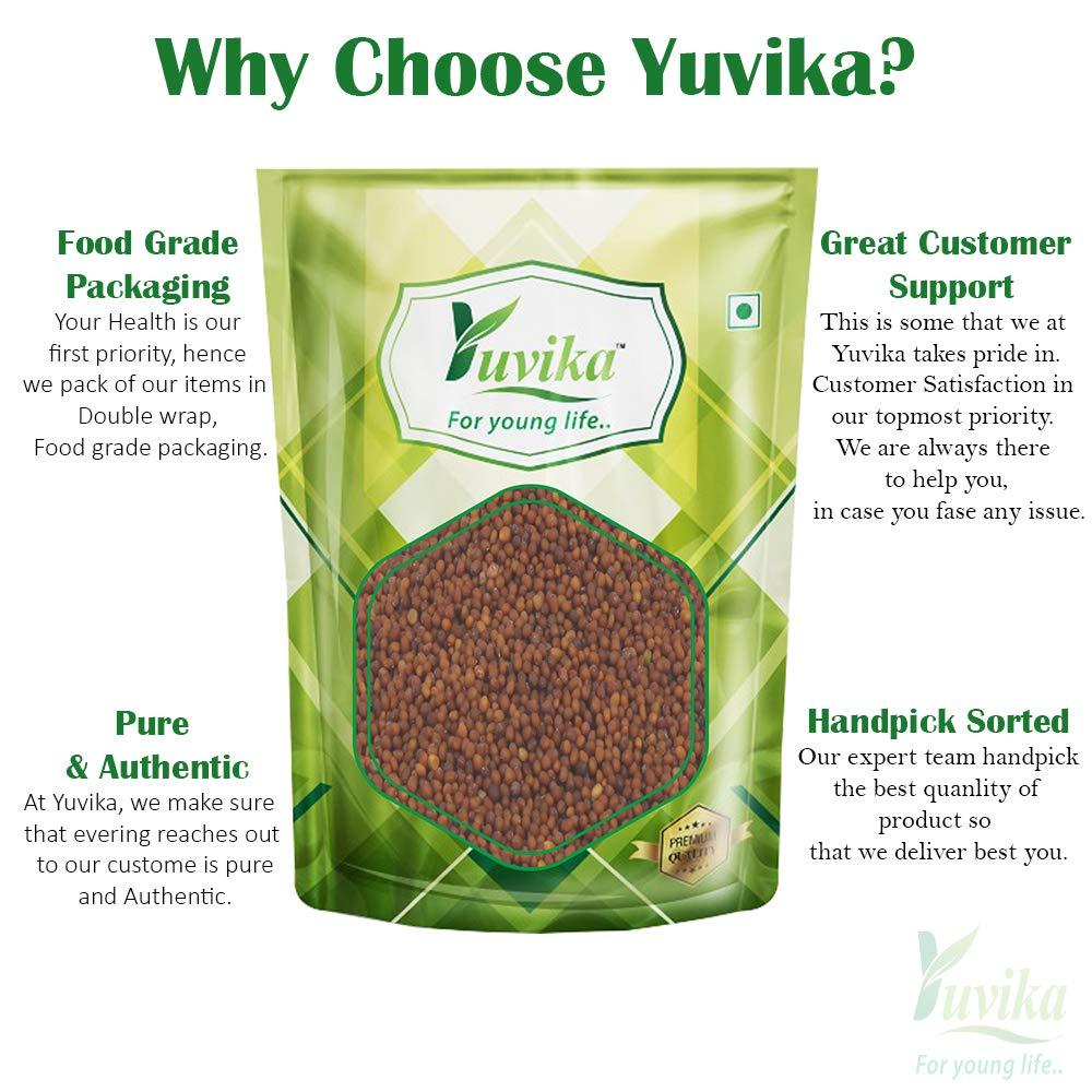 Yuvika YUVIKA Rai Seeds - Red Mustard Seeds (400 Grams)