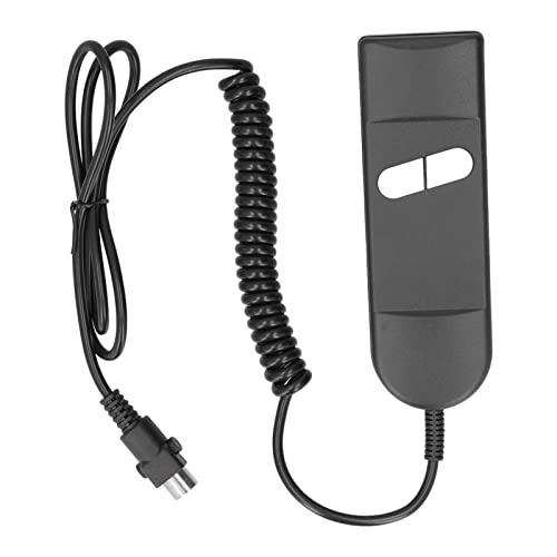 Ironctic Electric Bed Controller, Save Effort Recliner Switch Double Button 5 Pin Manual Control for Living Room for Bedroom for Office